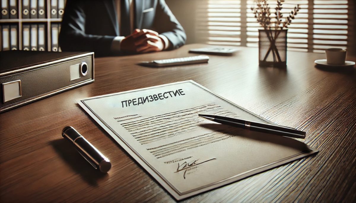 Прекратяване на трудов договор с предизвестие от работодателя