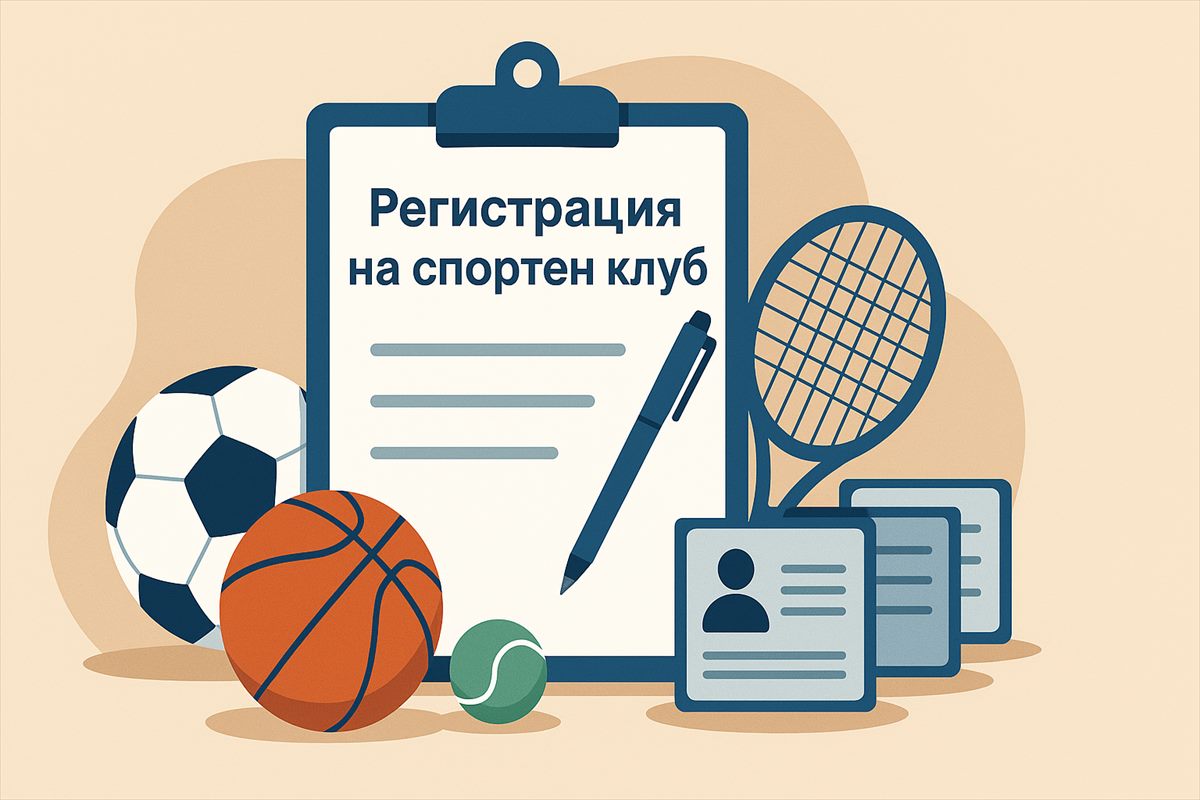 Регистрация на спортен клуб