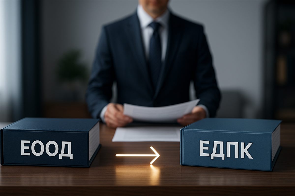 Преобразуване на ЕООД в Еднолично дружество с променлив капитал (ЕДПК)